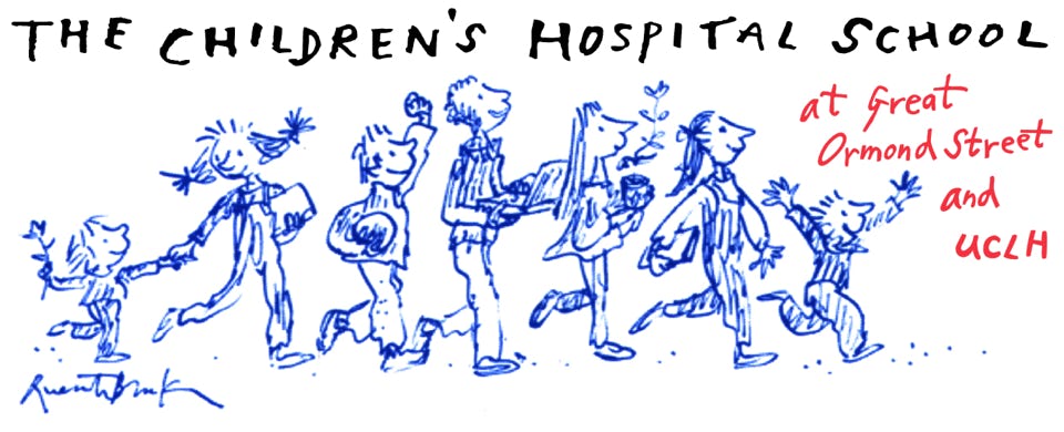Cartoon mug print for Great Ormond Street Hospital by quentin blake